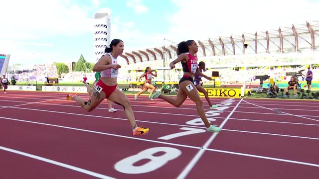 Eugene (USA), 100m dames: Kambundji qualifiée pour les demi-finales