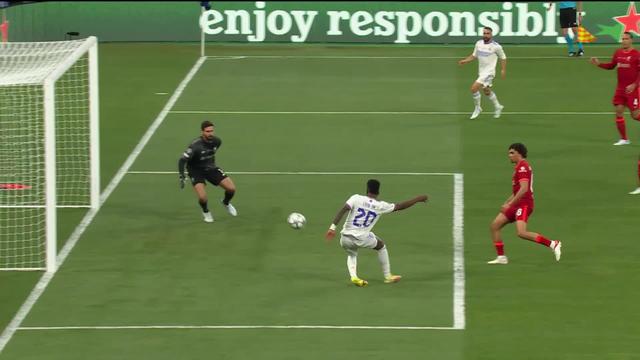 Finale, Liverpool - Real Madrid (0-1): le but de Vinicius qui offre le titre au Real