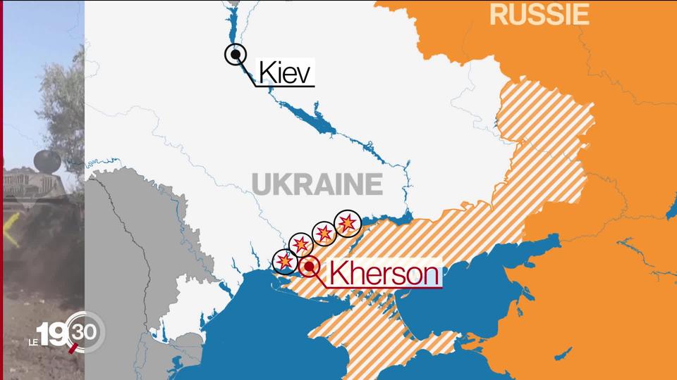 Moscou évacue les civils de Kherson et décrète la loi martiale dans quatre territoires occupés d'Ukraine