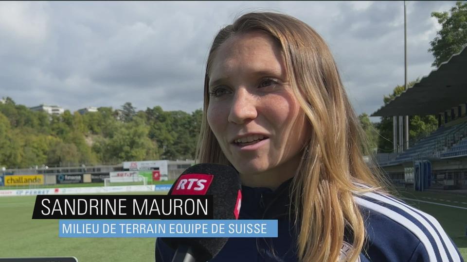 Football: On a tout pour bien faire (Sandrine Mauron, équipe nationale)