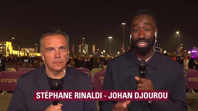 En direct de Doha: Stéphane Rinaldi et Johan Djourou livrent leurs impressions