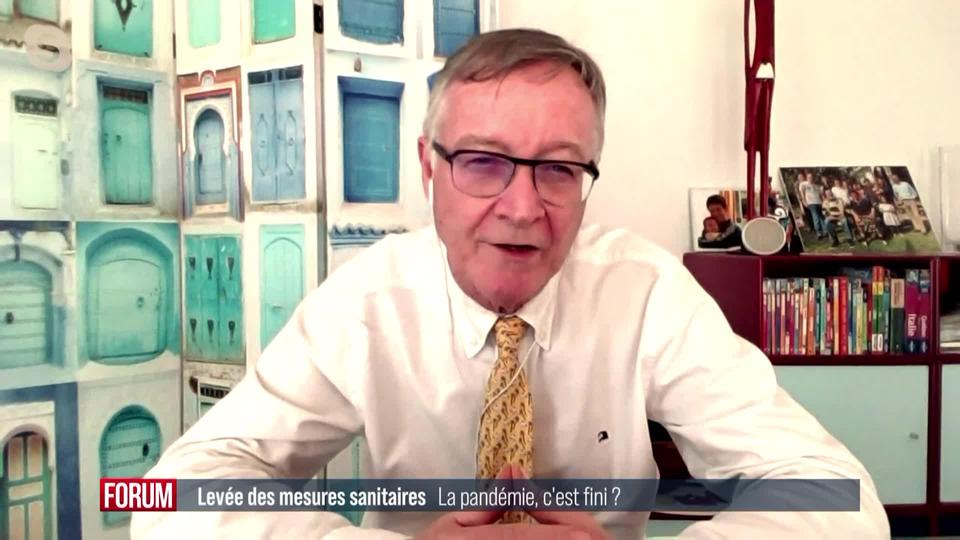 Les dernières mesures sanitaires tombent vendredi: interview d'Antoine Flahault