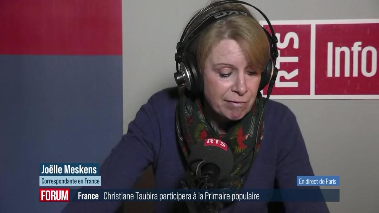 Christiane Taubira se présente à la “primaire populaire” française