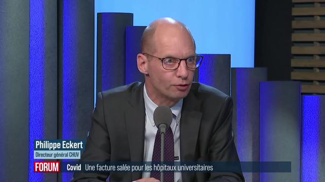 La crise sanitaire laisse une facture est salée aux hôpitaux universitaires: interview de Philippe Eckert