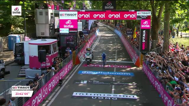 Cyclisme, Giro, 14e étape, Santena - Turin: Yates (GBR) s'impose en solitaire