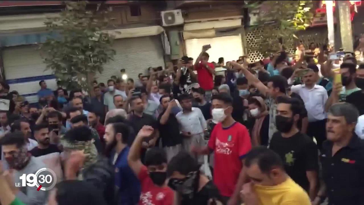 Répression brutale d'un mouvement de contestation en Iran. Les autorités ont bloqués les réseaux sociaux