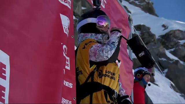 Xtreme de Verbier (SUI), snowboard dames : Erika Vikander (USA) chute mais s’adjuge le titre