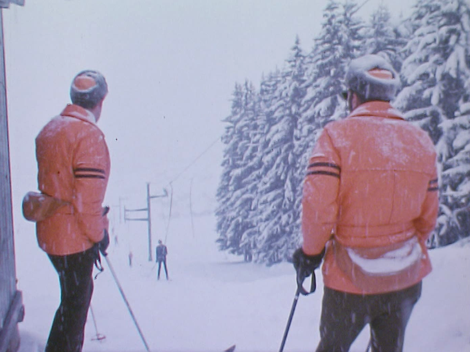 Police des neige à Verbier [RTS]