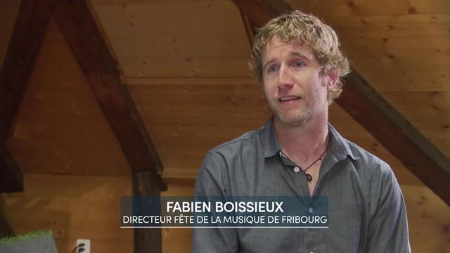 Entretien avec Fabien Boissieux, directeur de la Fête de la musique de Fribourg