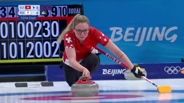 Curling dames, SUI-ROC (8-7): troisième victoire suisse dans ce tournoi olympique!