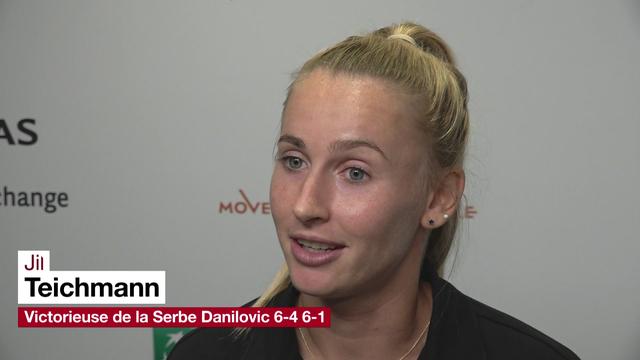 Roland-Garros: "Je me réjouis d'affronter Victoria Azarenka" (Jil Teichmann)