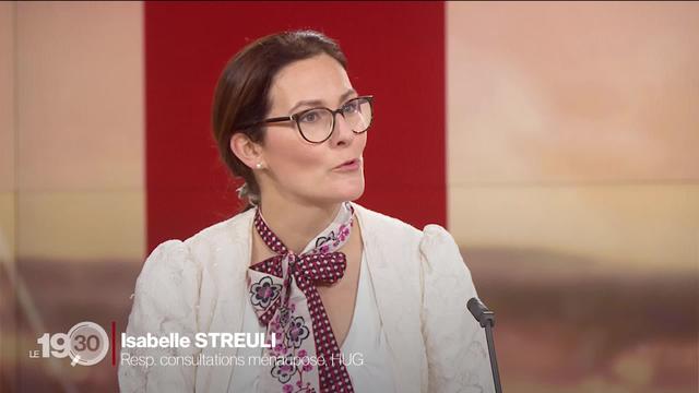 Ménopause au travail: l'analyse d'Isabelle Streuli, responsable des consultations ménopause aux HUG