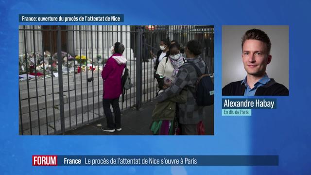 En France, le procès de l'attentat de Nice s'est ouvert devant la Cour d'assises de Paris