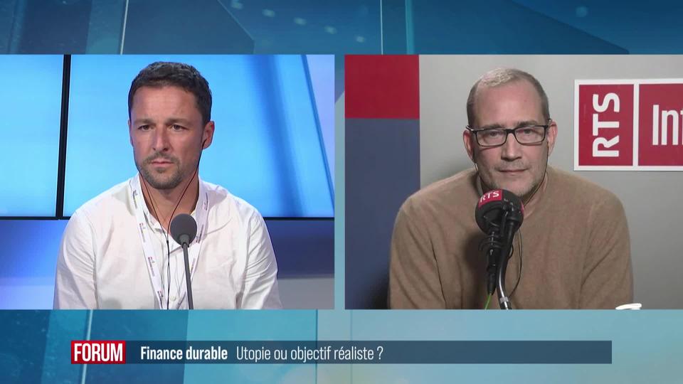 La finance durable est-elle une utopie? Débat entre Julien Lefournier et Fabio Sofia