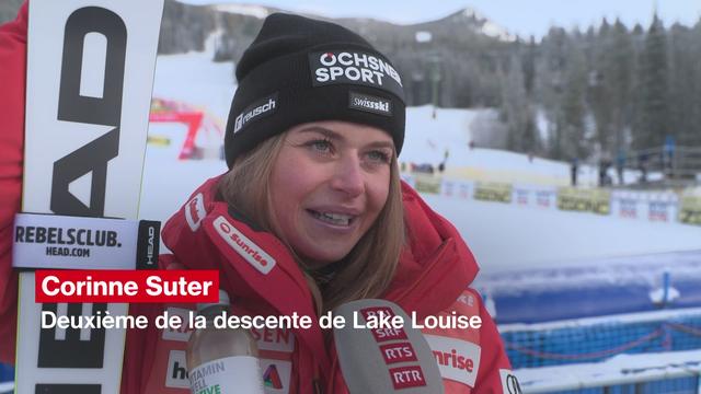 Ski: "Je suis vraiment contente que la saison de vitesse ait vraiment commencé" (Corinne Suter)