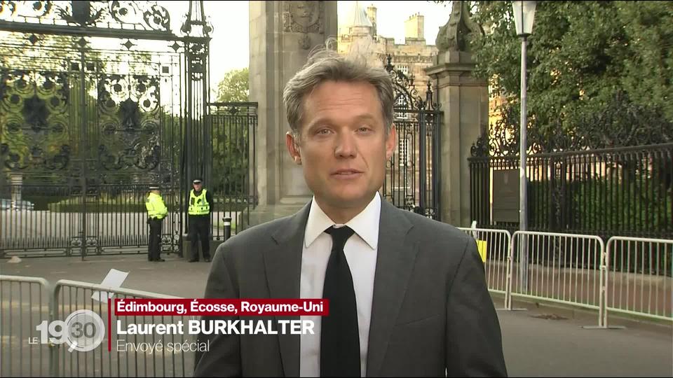 Laurent Burkhalter, envoyé spécial à Édimbourg, commente ce jour de deuil dans la capitale écossaise