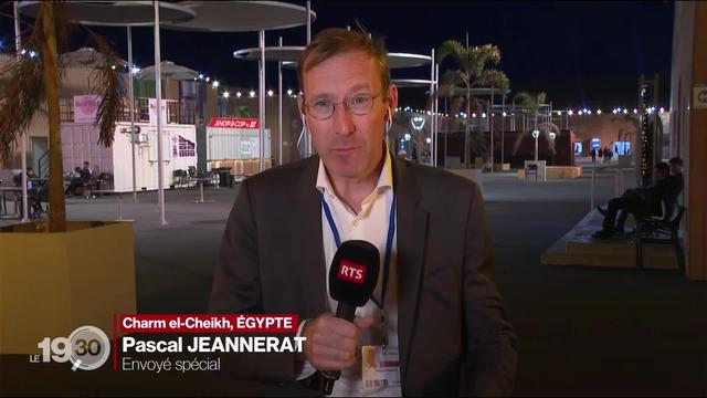 Fin de la COP27: les explications de Pascal Jeannerat, envoyé spécial de la RTS à Charm el-Cheikh