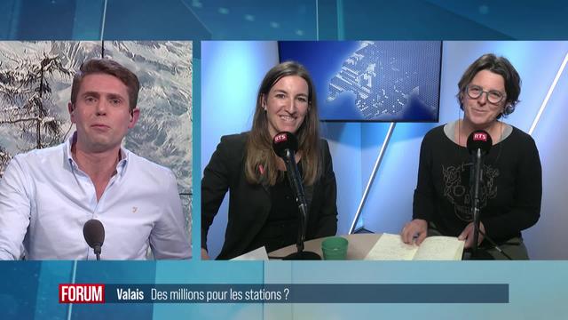 En Valais, quelles indemnisations Covid pour les remontées mécaniques: débat entre Corinne Card et Malvine Moulin