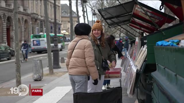 Les bouquinistes de Paris ont vu leurs affaires s’effondrer avec la crise du coronavirus