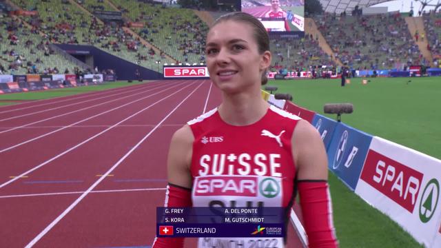 Athlétisme, 4x100m dames: le relais suisse éliminé en demi-finales