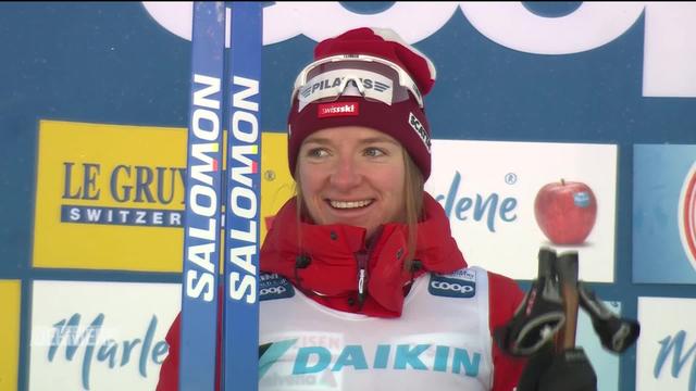 Ski de fond, sprint dames: Nadine Fähndrich (SUI) gagne pour la 2e fois en Coupe du monde