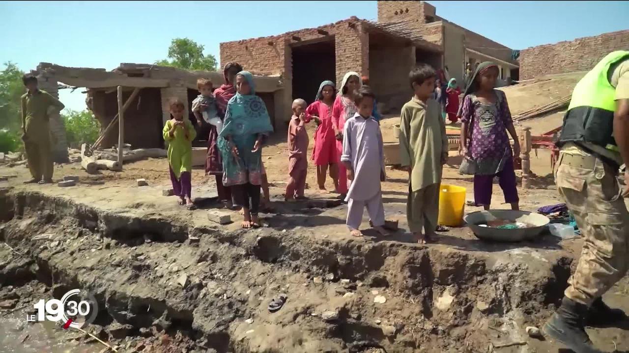 Au Pakistan, les conditions sanitaires sont déplorables après les inondations. Les ONG redoutent une crise sanitaire