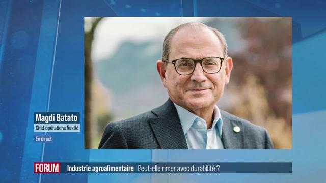 L’industrie agroalimentaire peut-elle rimer avec durabilité? (vidéo)