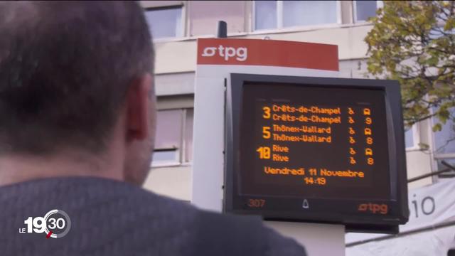 Absentéisme record, les transports publics genevois suppriment des courses aux heures de pointe