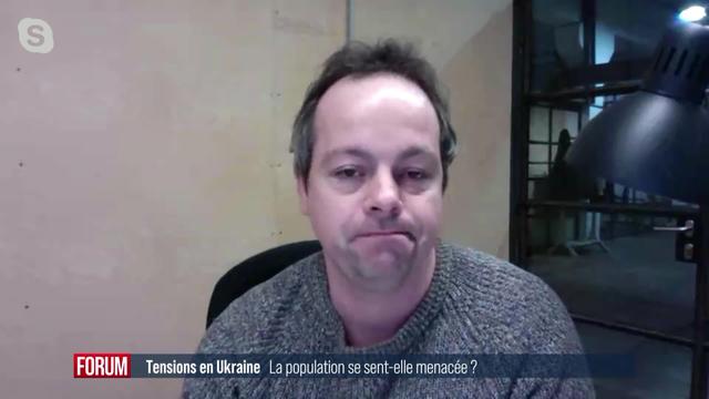 La population ukrainienne se sent-elle menacée? Interview de Stéphane Siohan