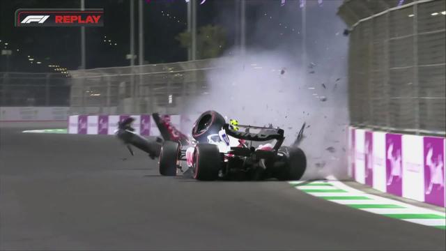 GP d’Arabie Saoudite (#2), Q2 : énorme crash de Mick Schumacher (GER) !