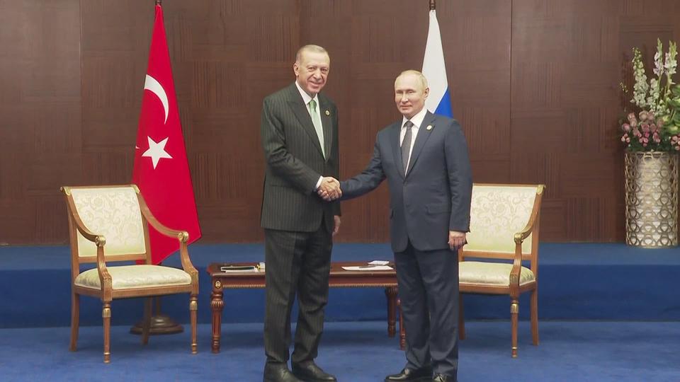 Vladimir Poutine propose la création d'un "hub gazier" en Turquie