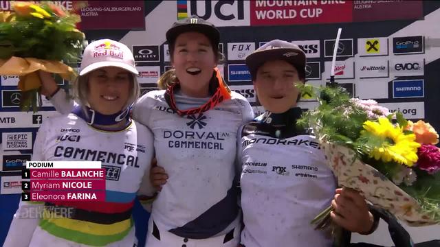 Vtt, Coupe du Monde de Leogang (AUT): victoire de Camille Balanche (SUI) en descente