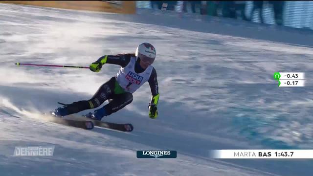 Ski alpin, Géant dames: victoire de Marta Bassino