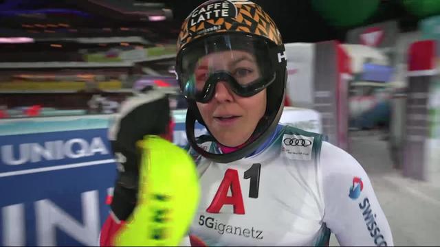 Schladming (AUT), slalom dames, 1re manche : Wendy Holdener (SUI)