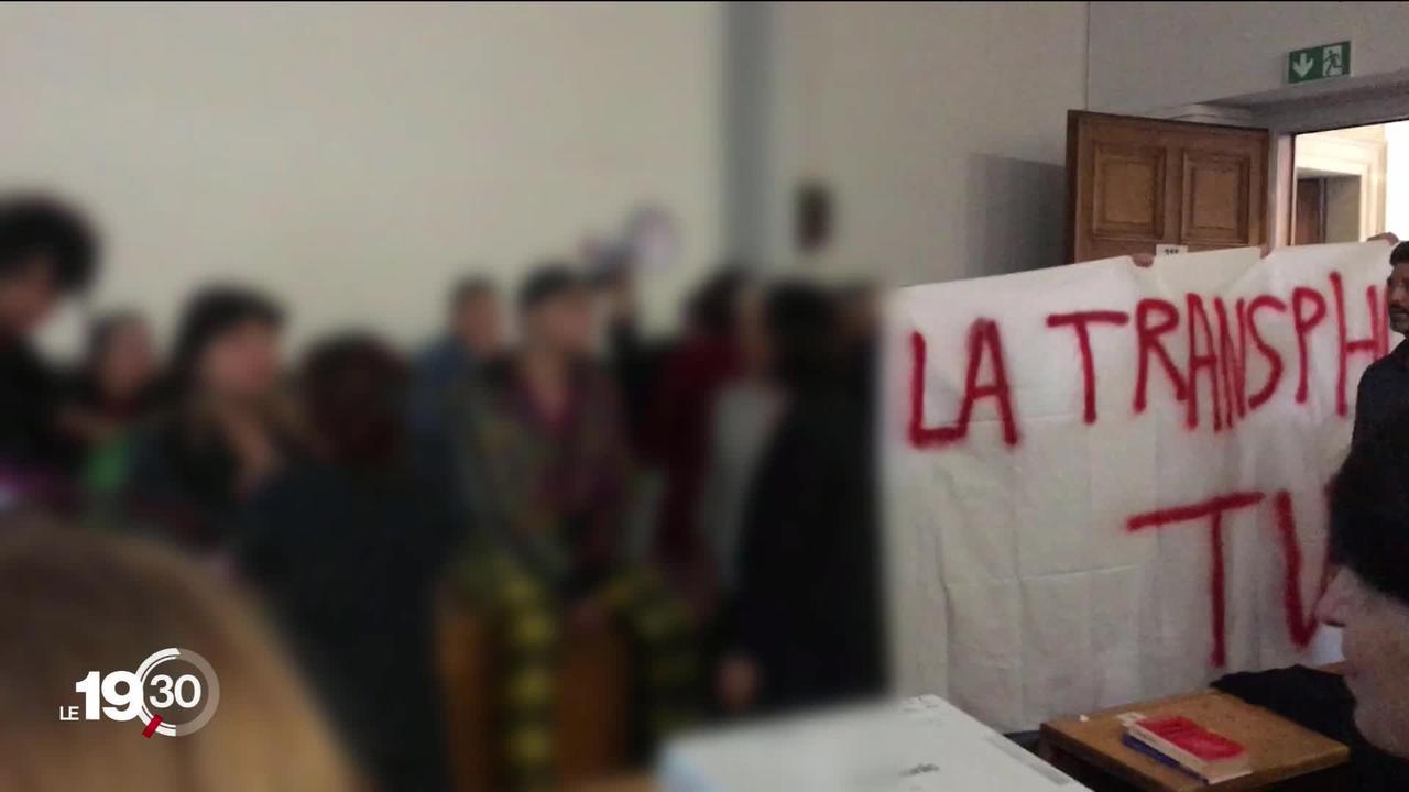 Une conférence à l'Université de Genève sur les transitions de genre a été interrompue par des militants