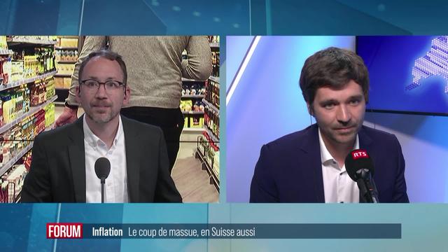 L’inflation explose en Suisse: interview de Mathieu Grobéty