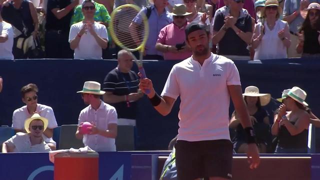 1-4, P. Martinez (ESP) - M. Berrettini (ITA) (6-3, 6-7, 1-6): l'Italien s'impose dans la douleur