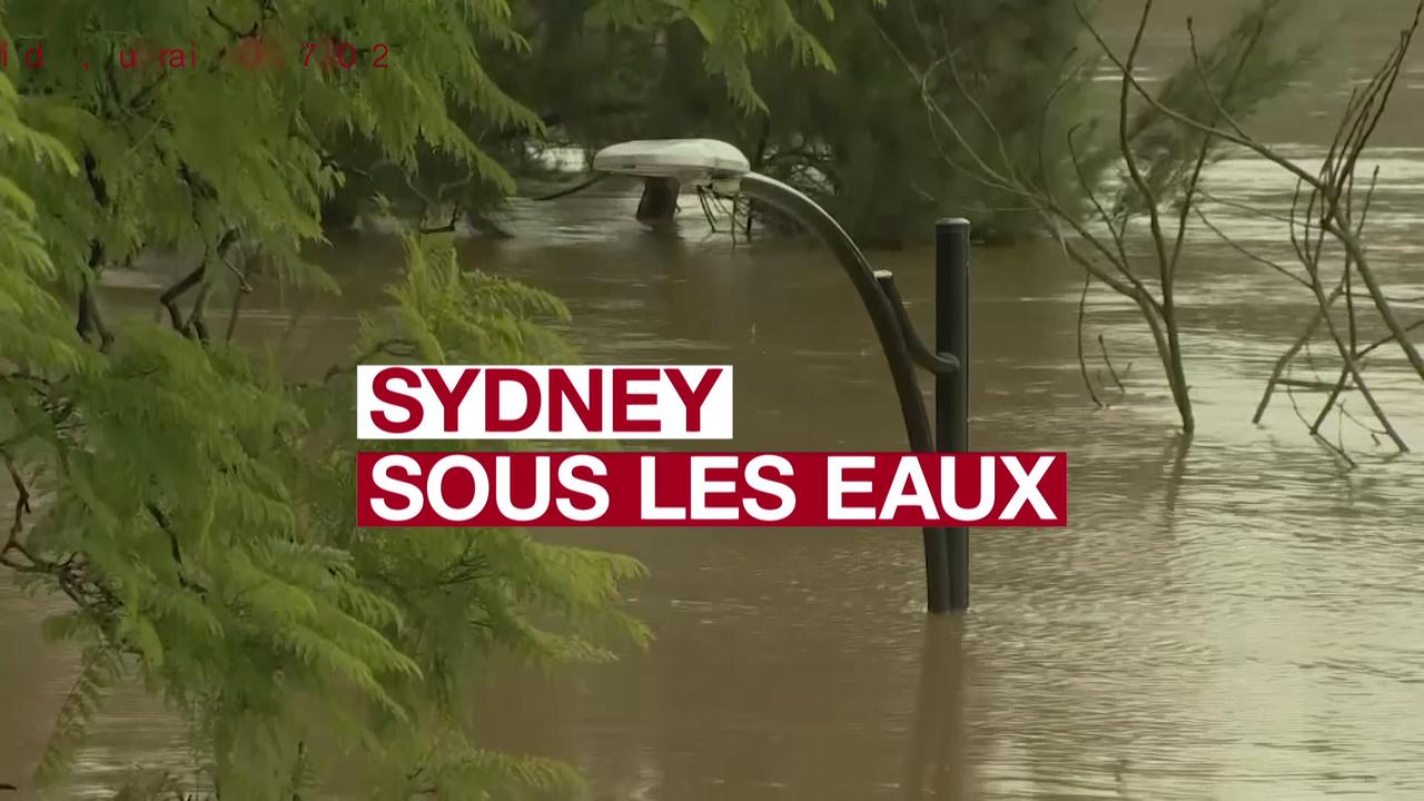 La région de Sydney inondée pour la quatrième fois cette année