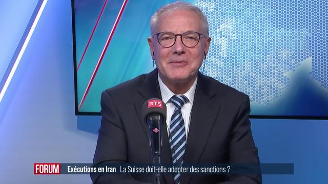 Le Conseil fédéral sous pression face à la situation en Iran: interview de Johannes Matyassy