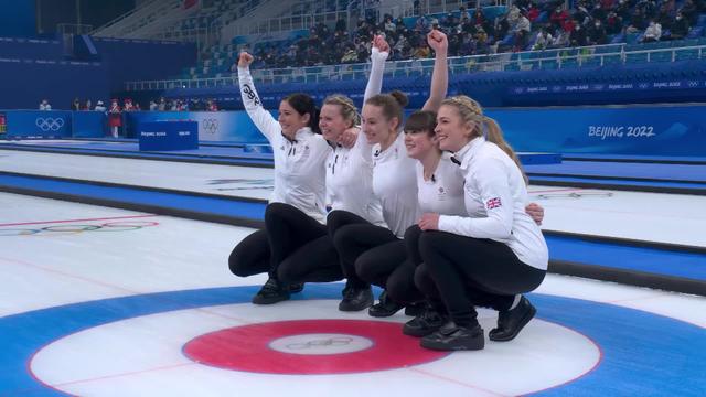 Curling, finale dames, JPN - GBR (3-10): le sacre pour des Britanniques surprenantes !