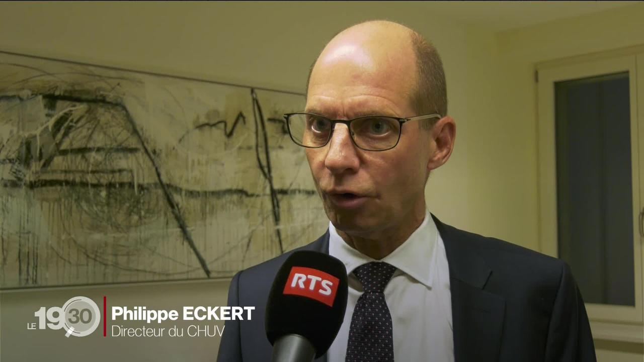 Le directeur du CHUV Philippe Eckert quitte son poste en raison de "divergences de vues"