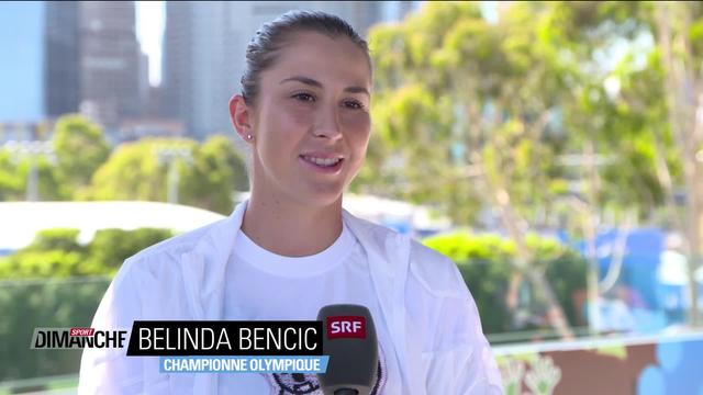 Tennis: Préparation de Belinda Bencic pour l'Open d'Australie
