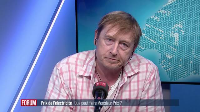 Stefan Meierhans réagit à la hausse des prix de l’électricité en Suisse (vidéo)