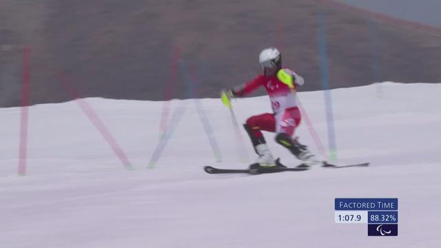 Paralympiques - ski: Thomas Pfyl 4e en slalom