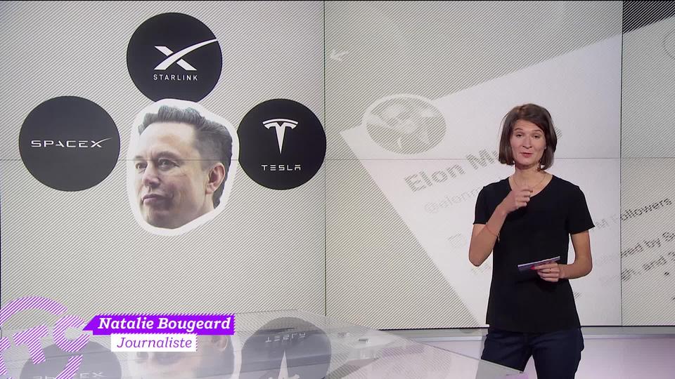 Elon Musk, l’homme le plus riche du monde, s’est offert Twitter pour 44 milliards dollars. Le didactique de Natalie Bougeard.