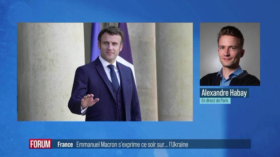 France: Emmanuel Macron s’exprimera à 20h sur la situation en Ukraine (vidéo)