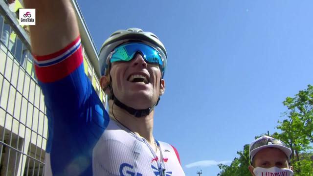 Giro, 5e étape: Catane - Messine: Démare s'impose au sprint