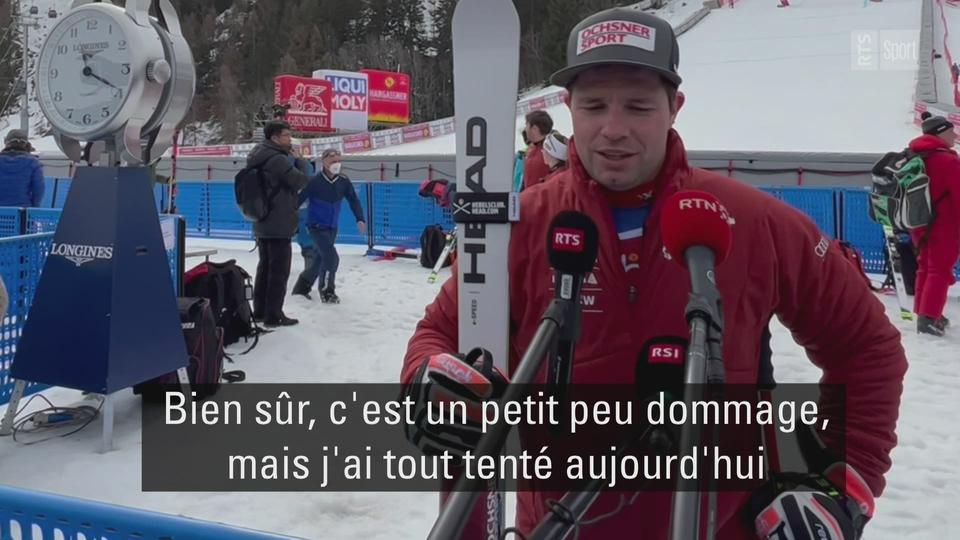 Beat Feuz se classe 2e du classement de la descente