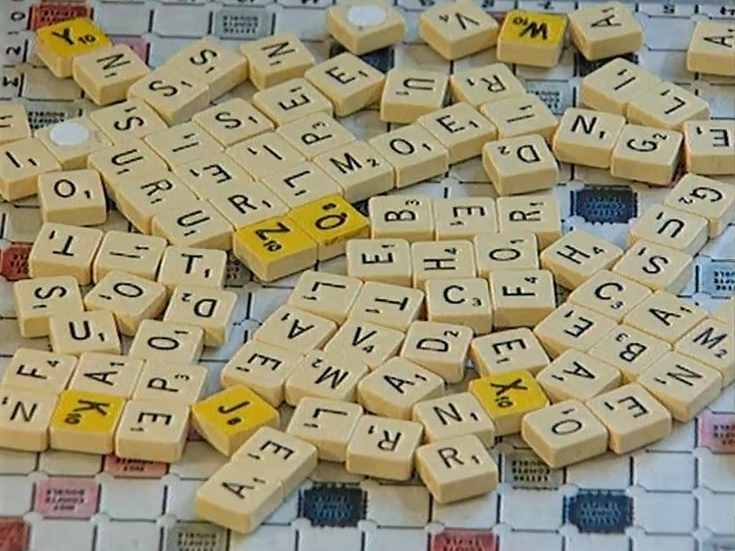 Le scrabble, un sport de compétition. [RTS]