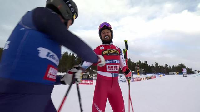 Idre Fjäll (SUE), grande finale messieurs: Ryan Regez (SUI) s'impose devant David Mobarg (SUE) 2e et François Place (FRA) 3e